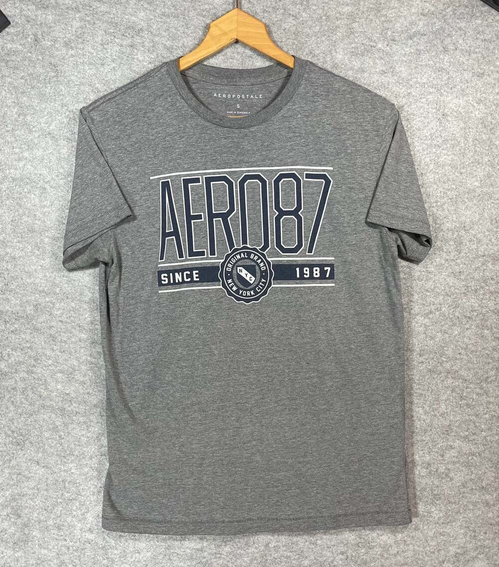 Aeropostale S AERO87 Original Brand NYC Graphic T-Shirt - Picture 2 of 7